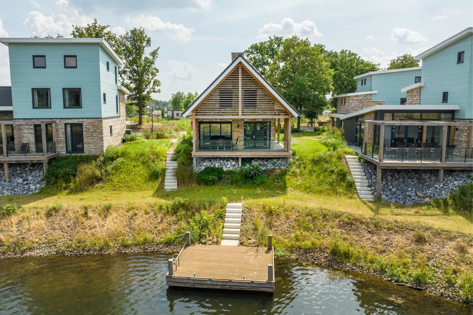 8-persoons watervilla