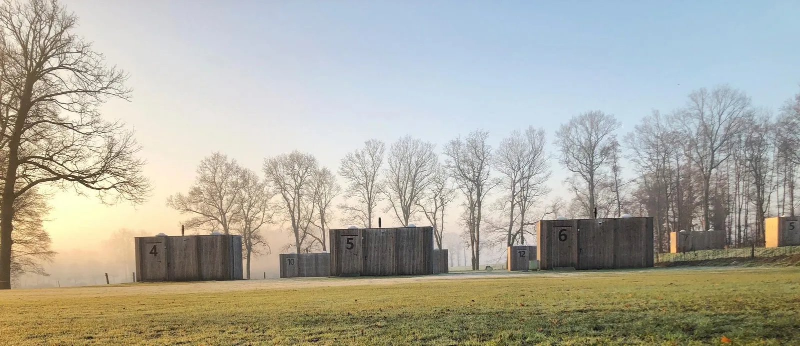 Comfortplaats met privé sanitair deluxe