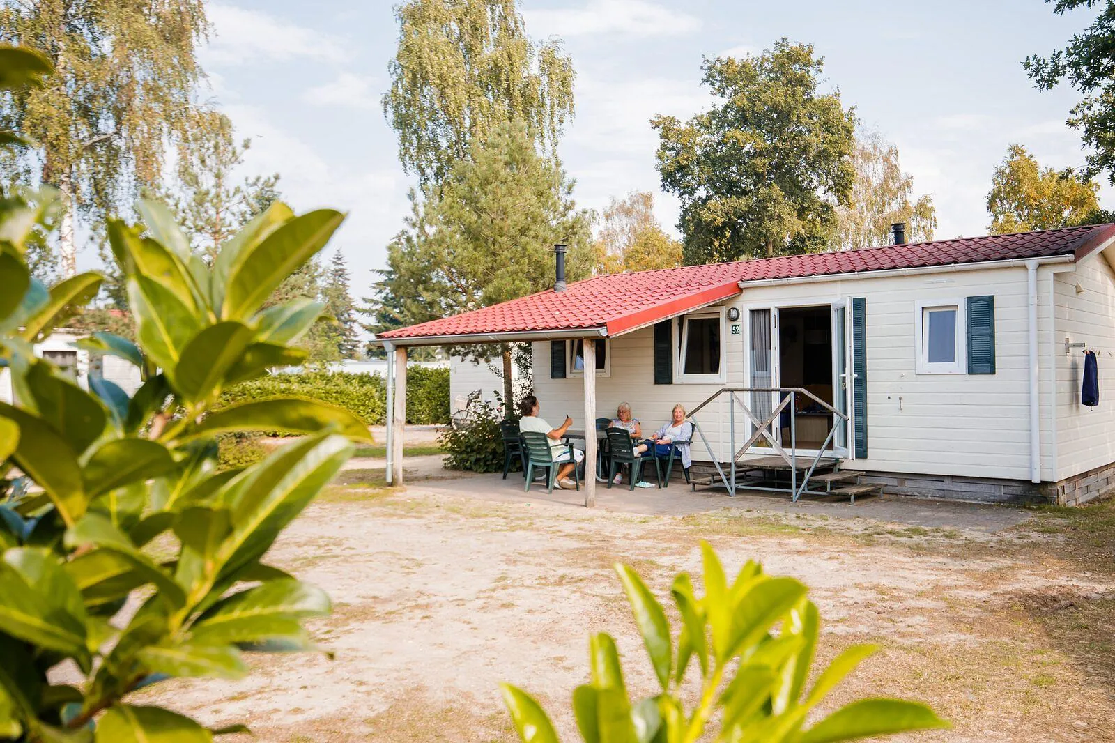Chalet met overdekt terras en omheinde tuin | 4 personen | Huisdier