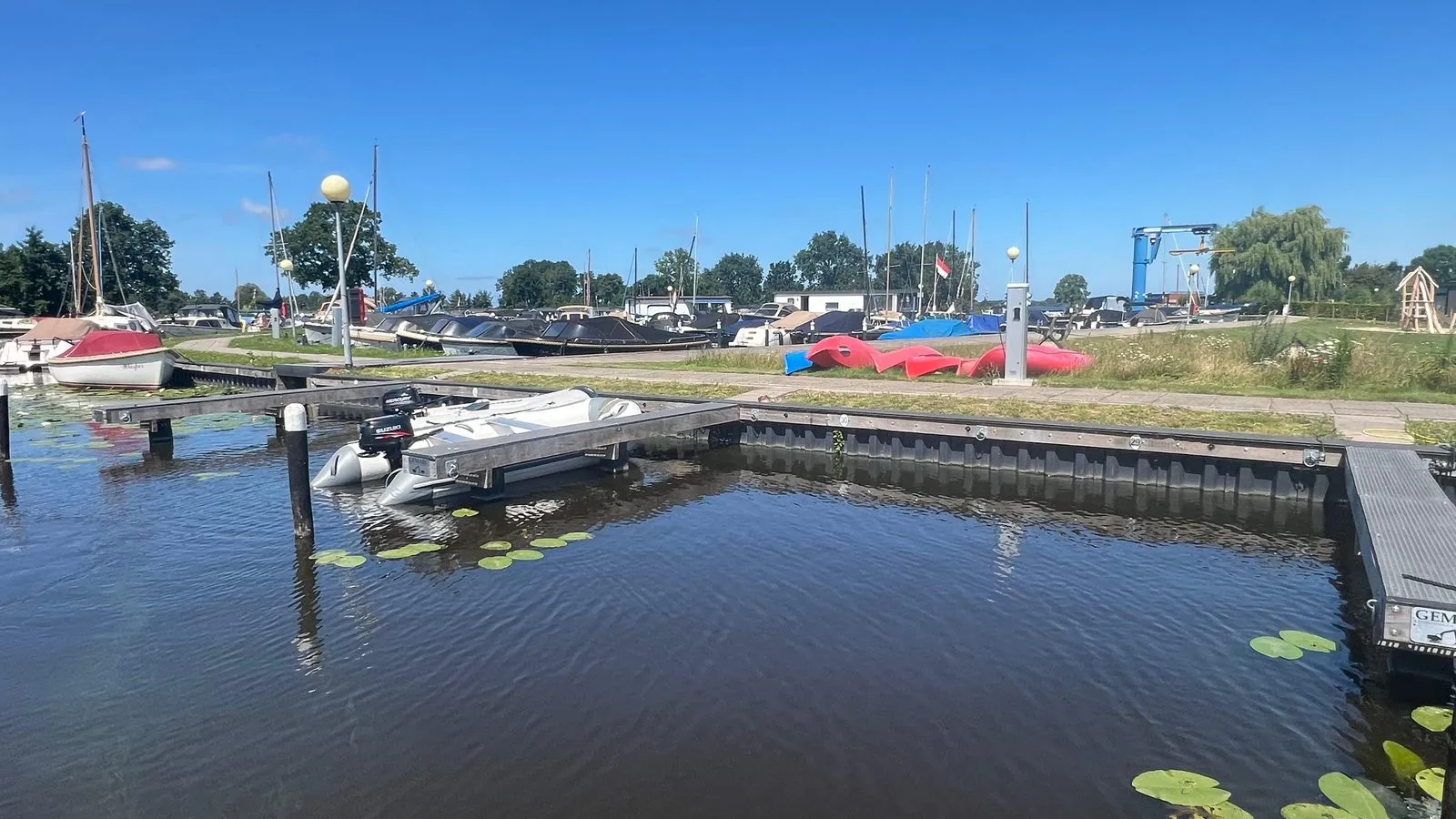 Ligplaats jachthaven 6mx2m