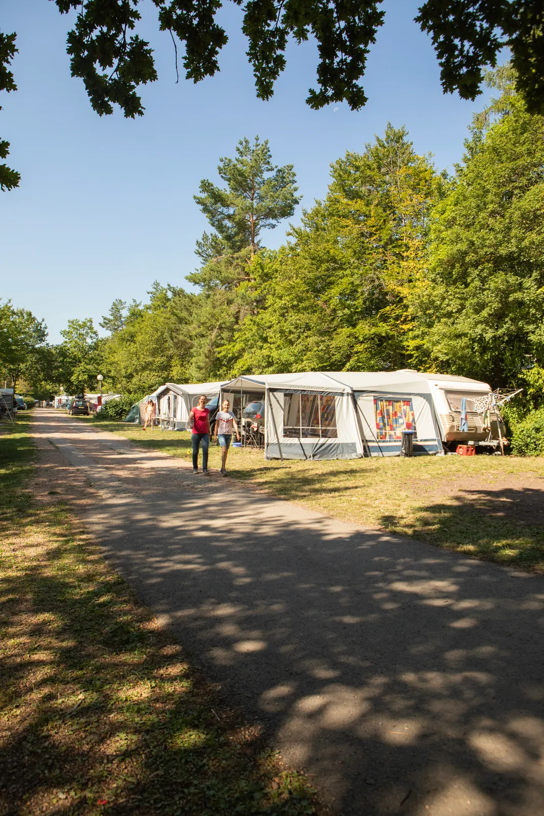 Basis campingplaats