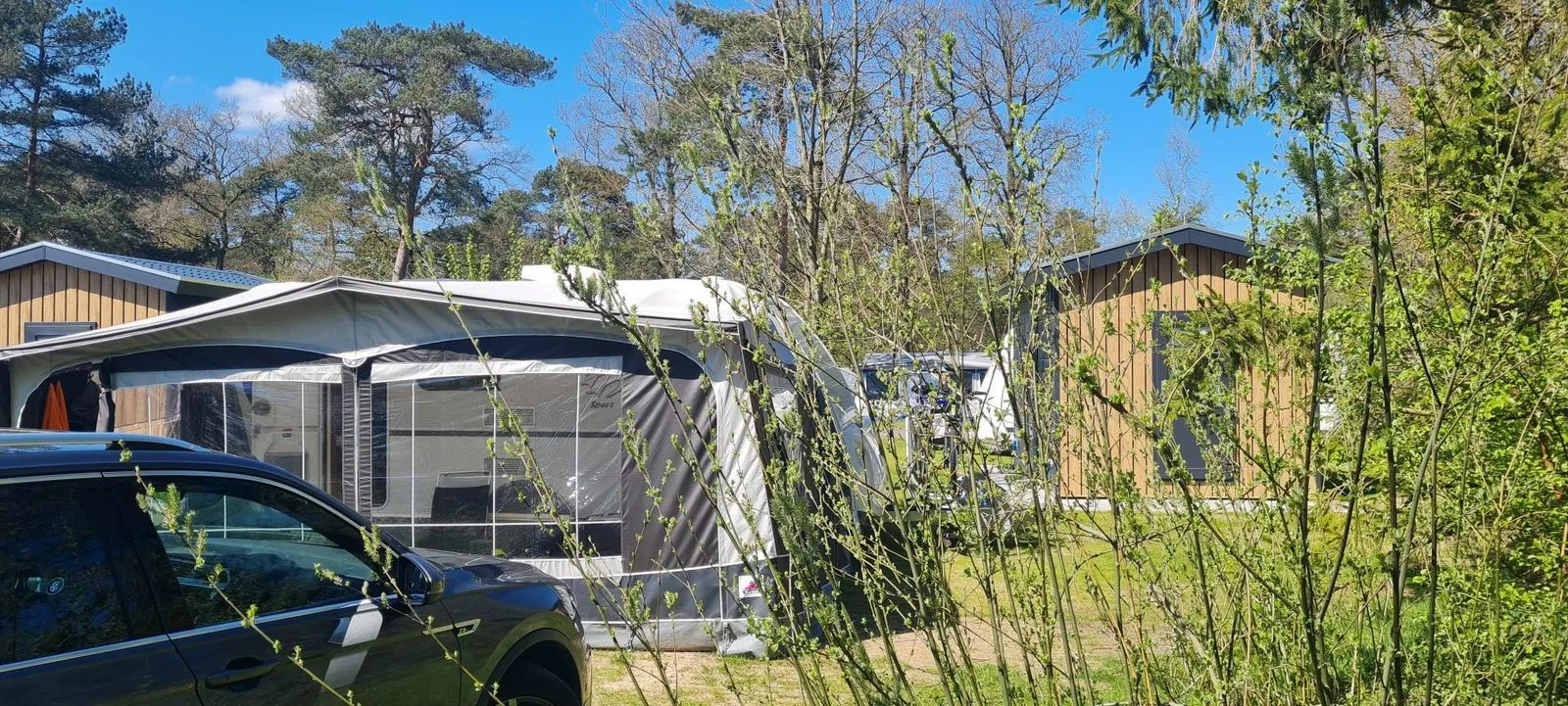 Plaats met privé sanitair