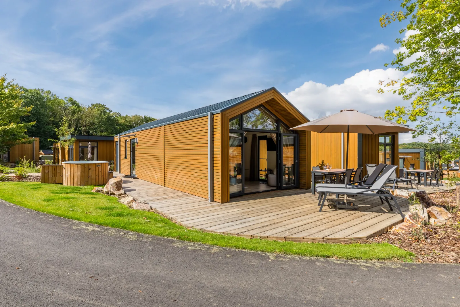 4-persoons lodge