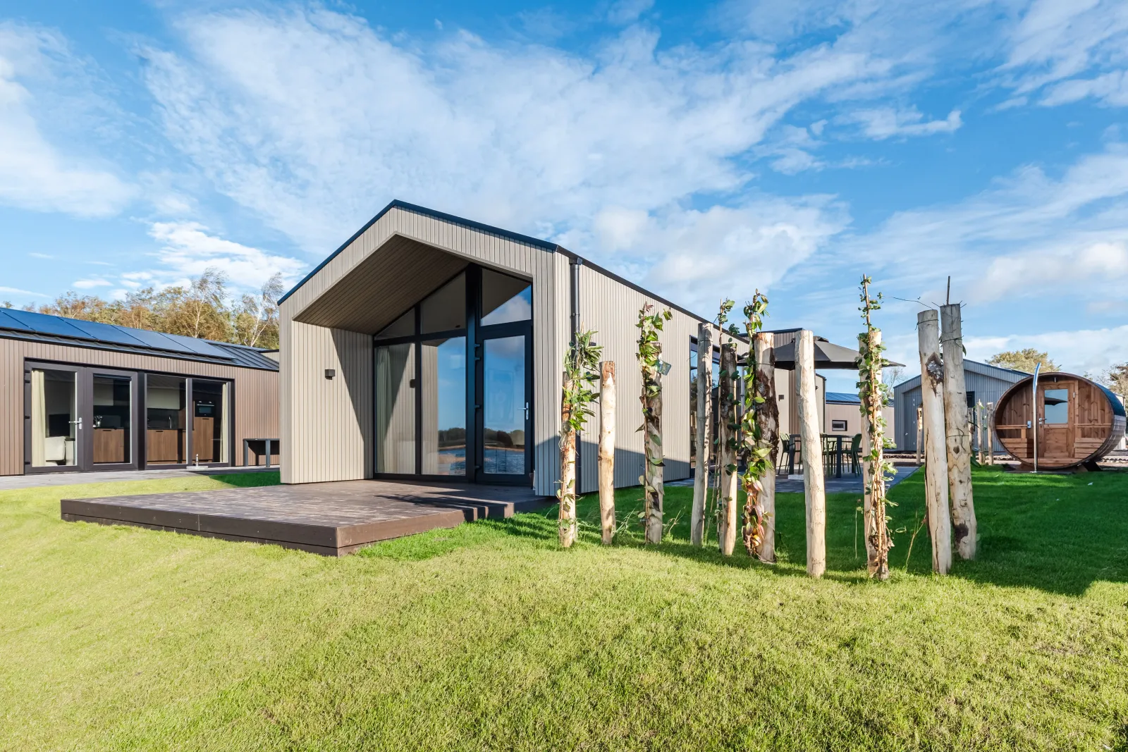 4-6 persoons wellness lodge