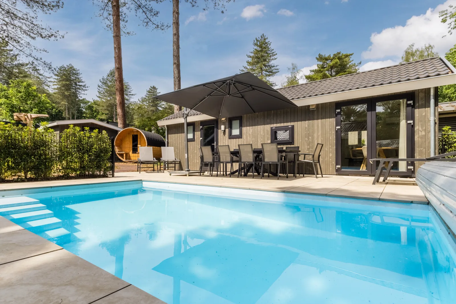 10-persoons Wellness Lodge