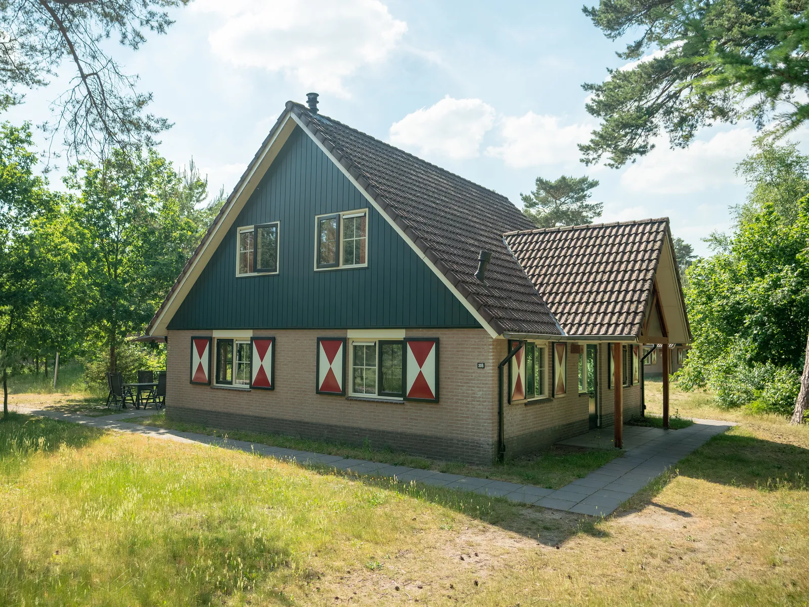 12-persoons bungalow - Breed toegankelijk