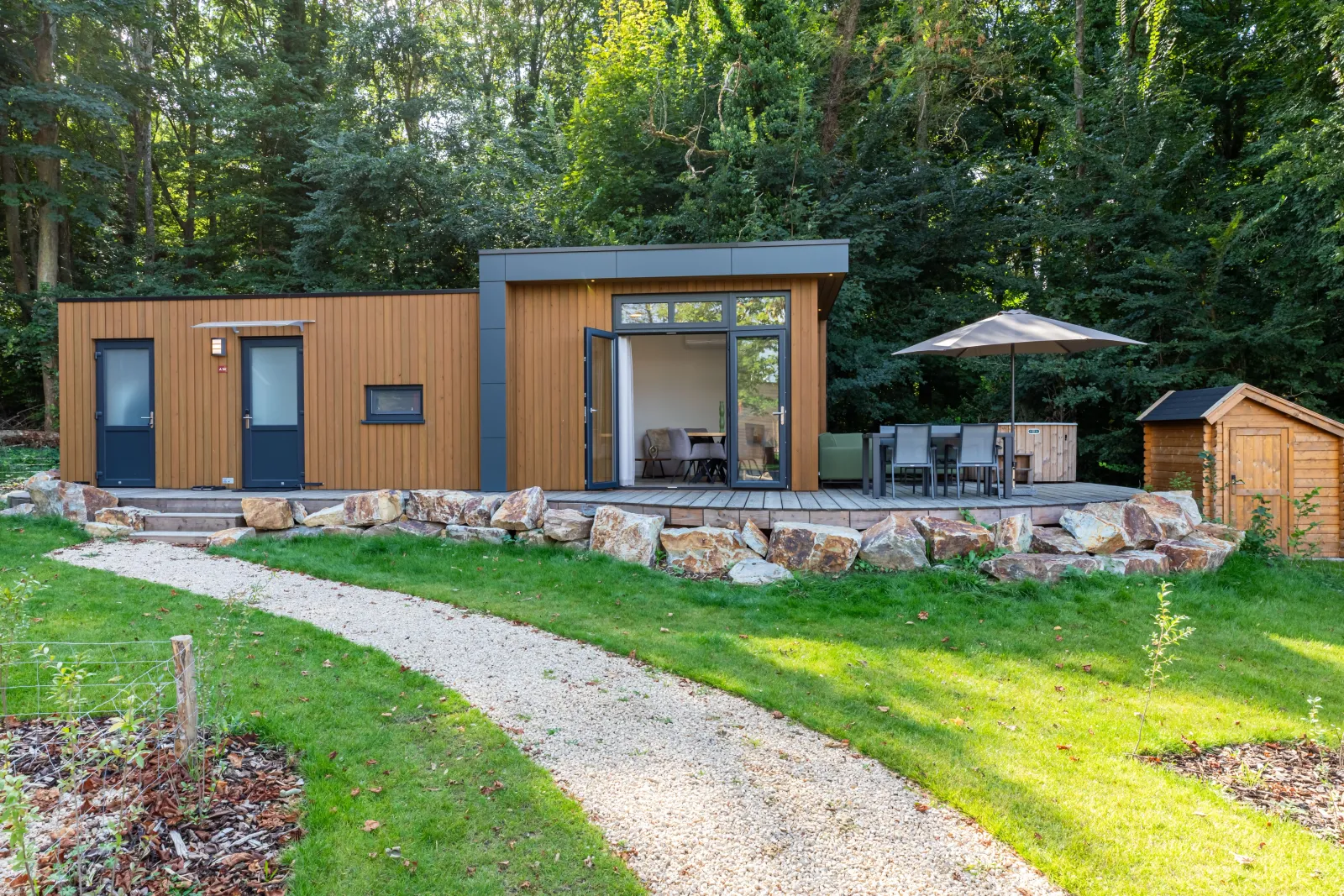 4-persoons lodge