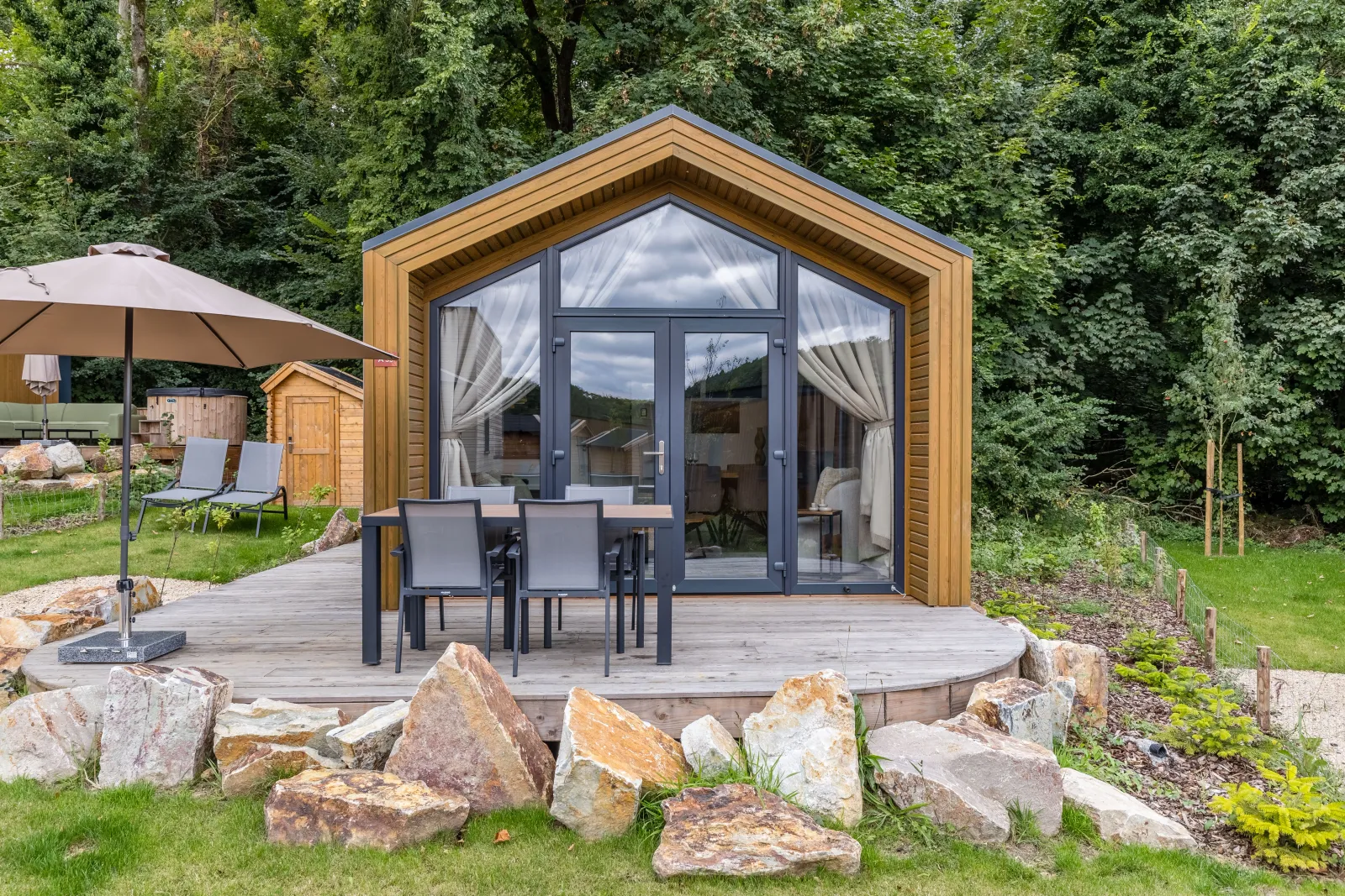 4-persoons lodge