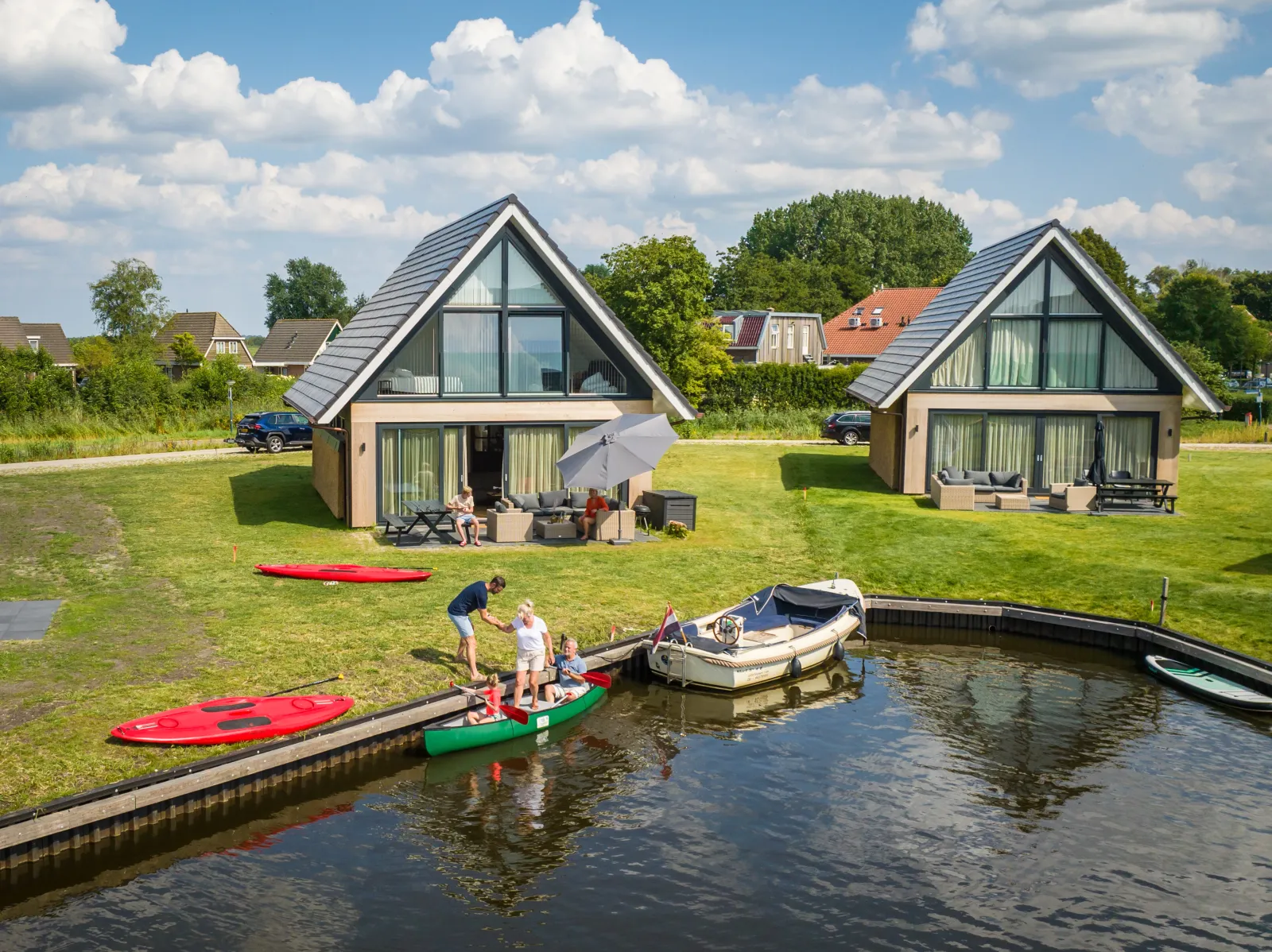 6-persoons waterwoning