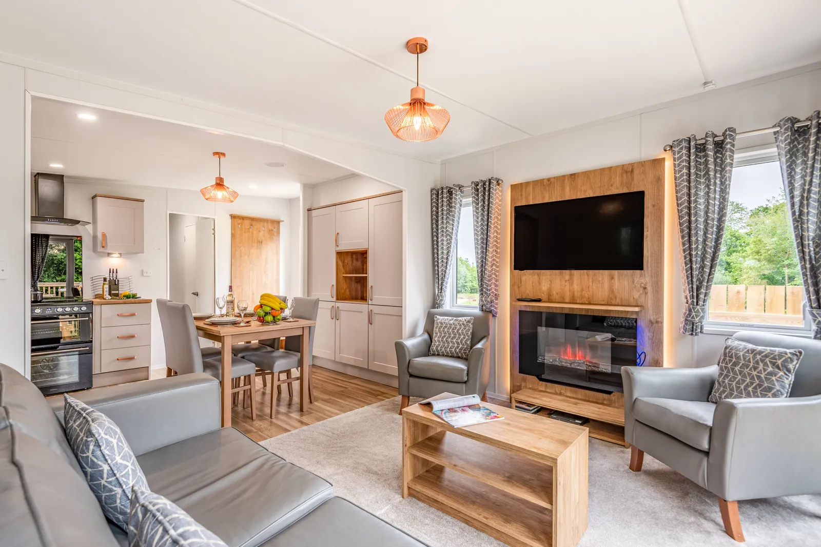 4-persoons lodge - Caistor Spa