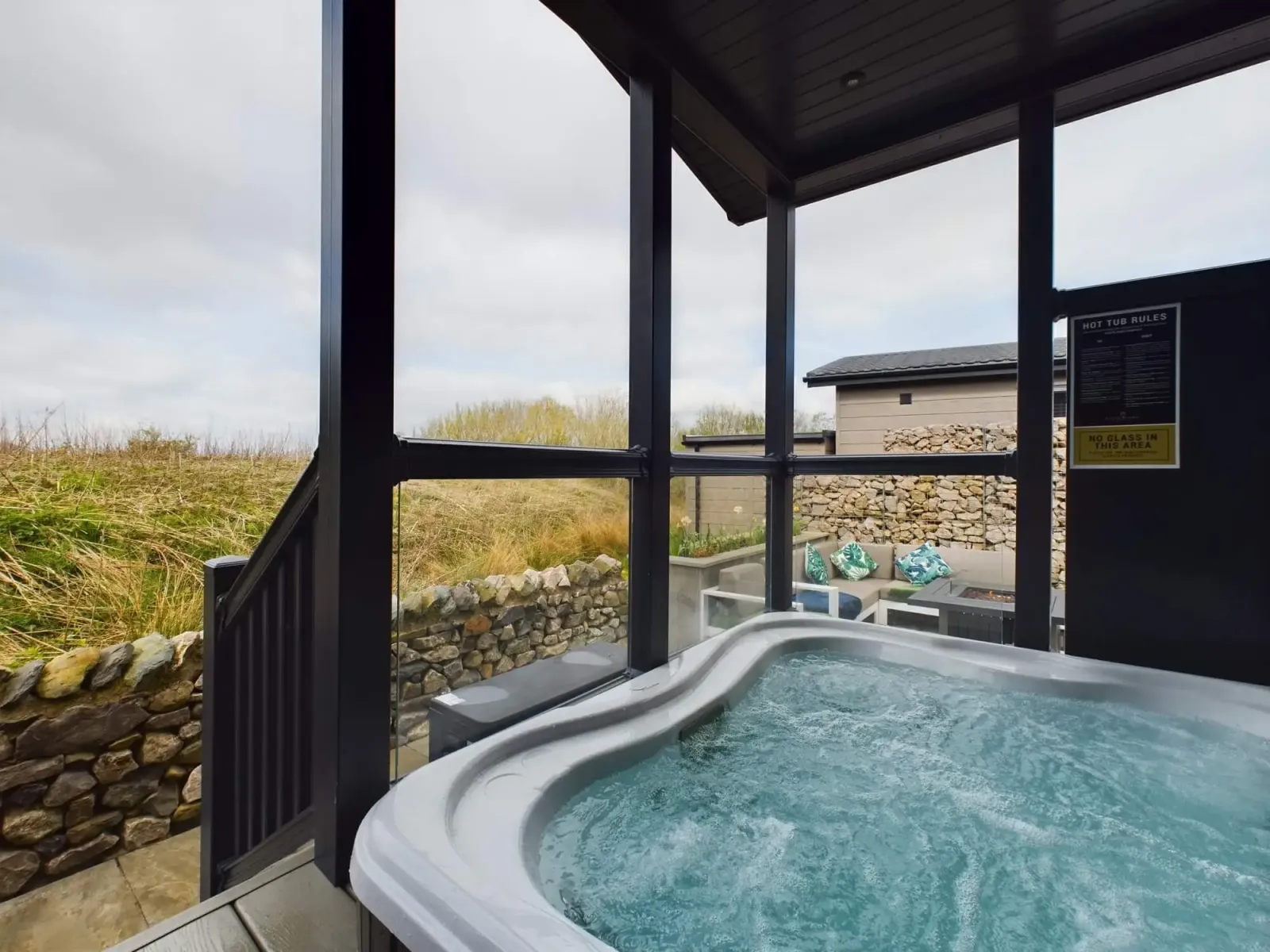 4-persoons lodge - Spa Sauna Lodge (Pet)