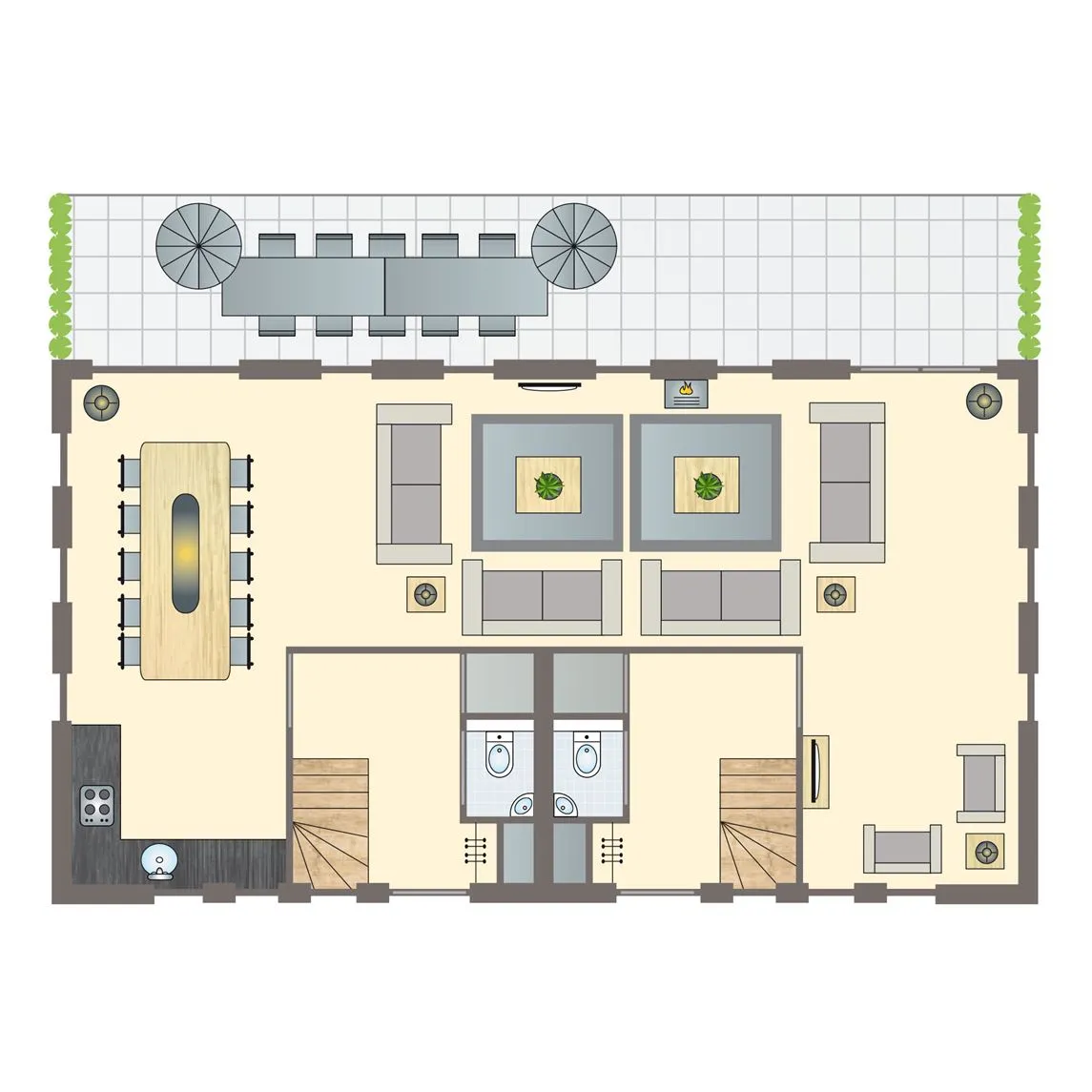 10-persoons boerderij