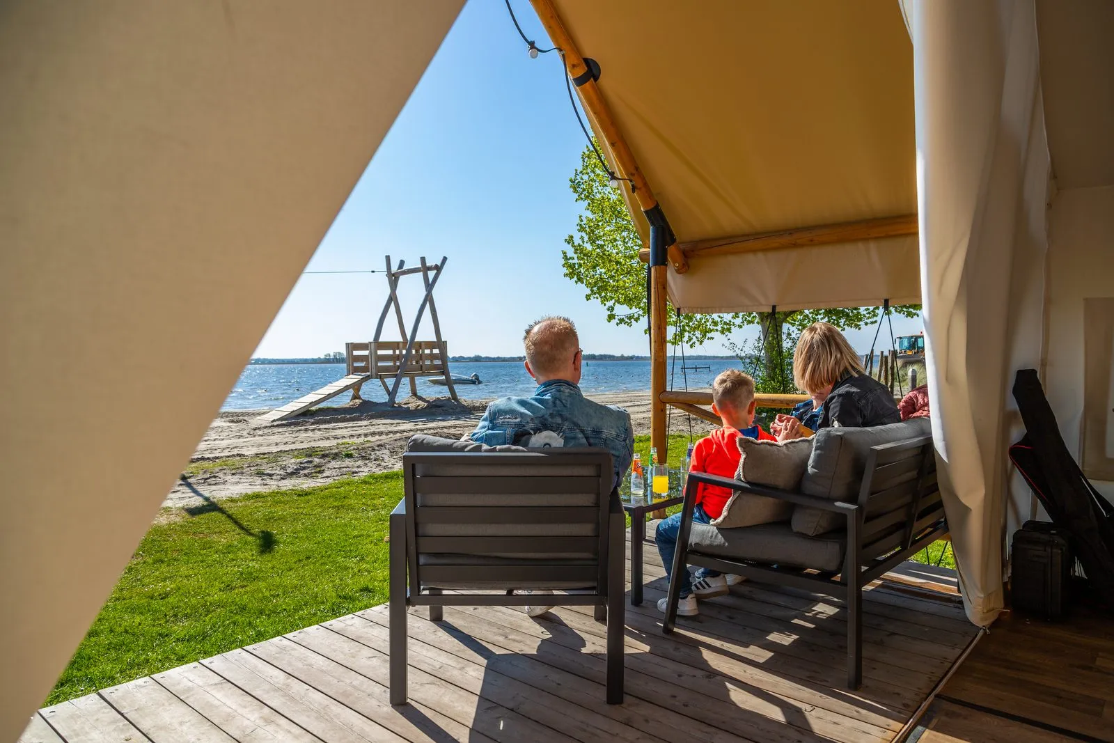 Glampingtent Beachfront Luxe 6