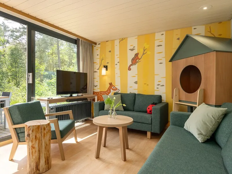 Dieren in het bos cottage · 6 personen
