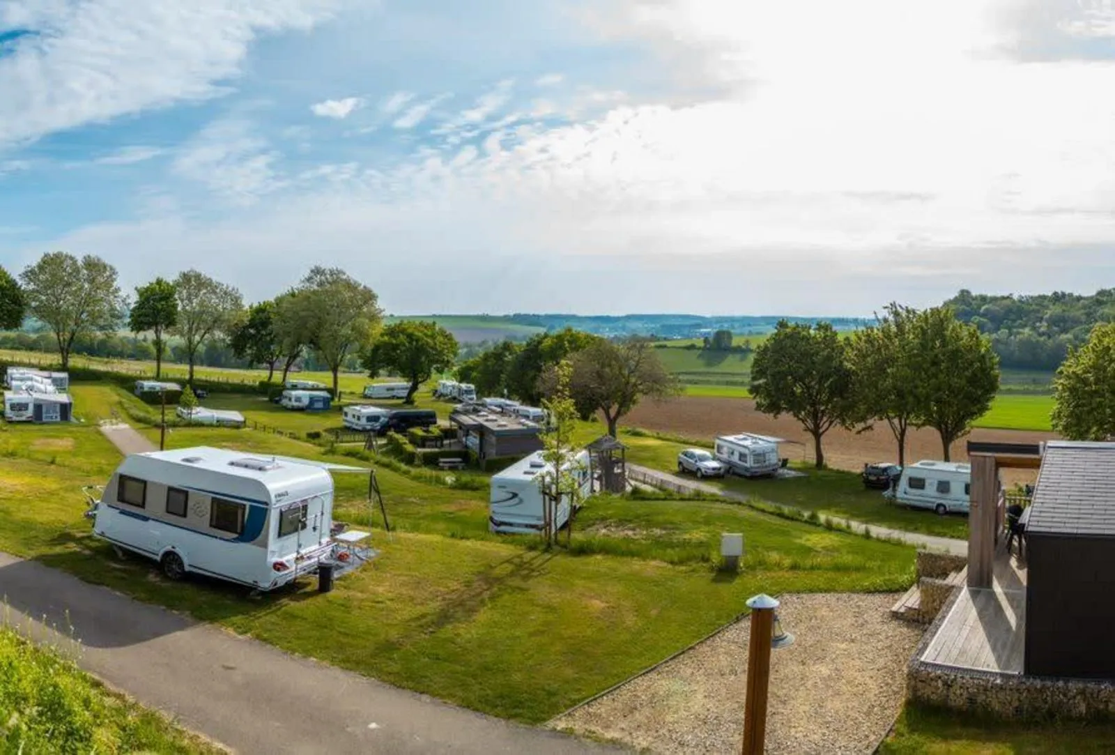 Kampeerplaats Comfort XL