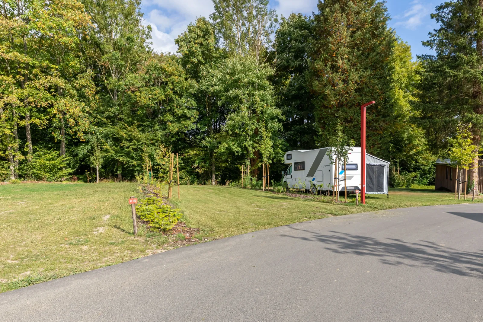 Luxe kampeerplaats