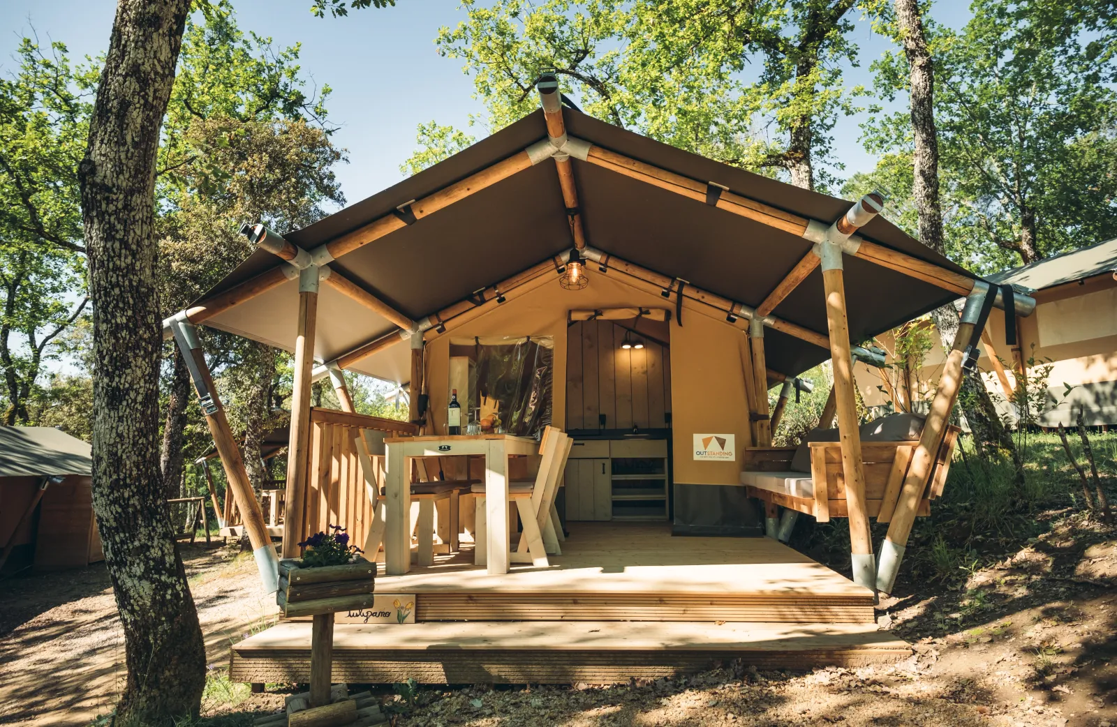 4-persoons Glampingtent