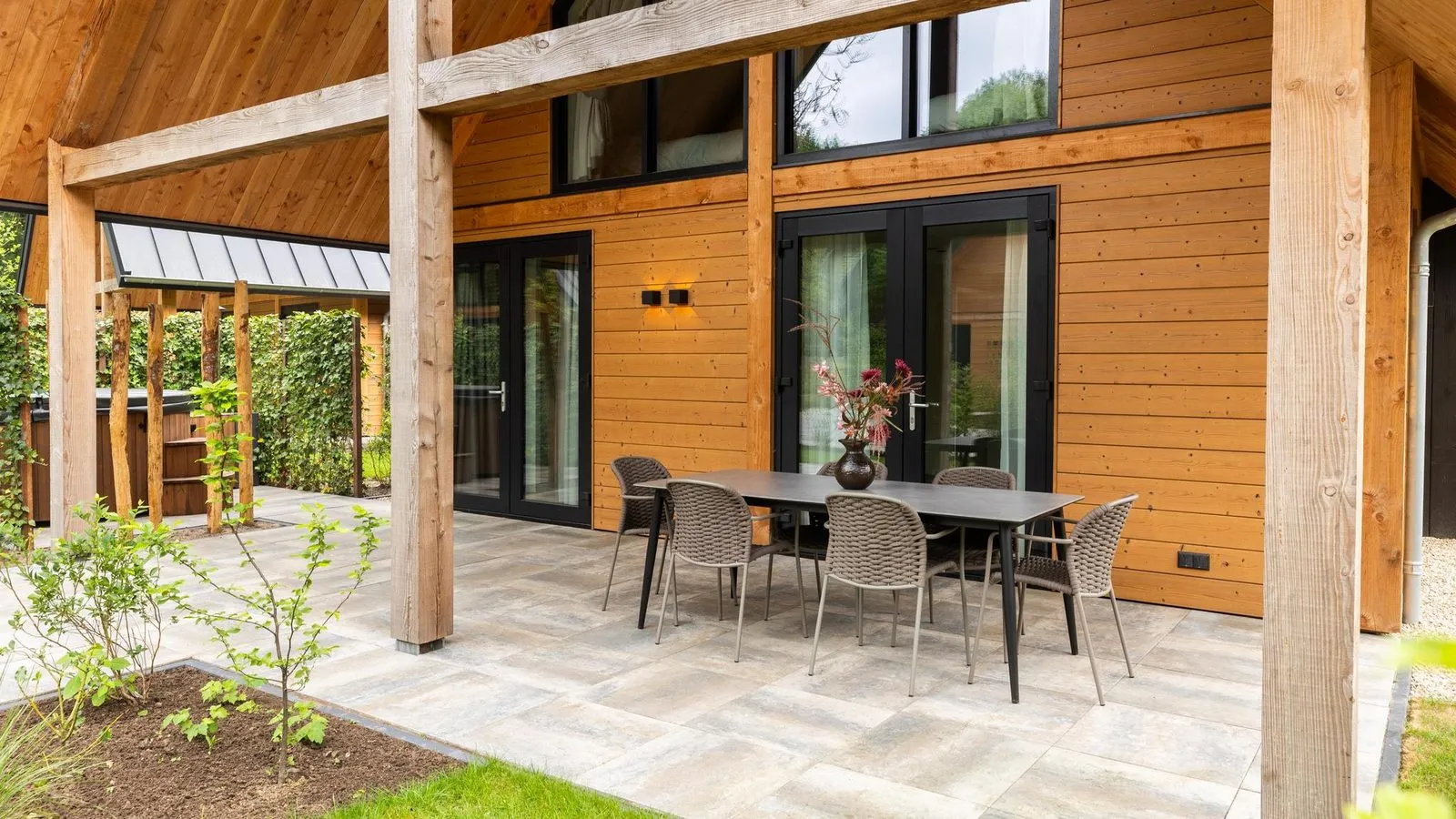 Bos Villa met Sauna | 8 personen