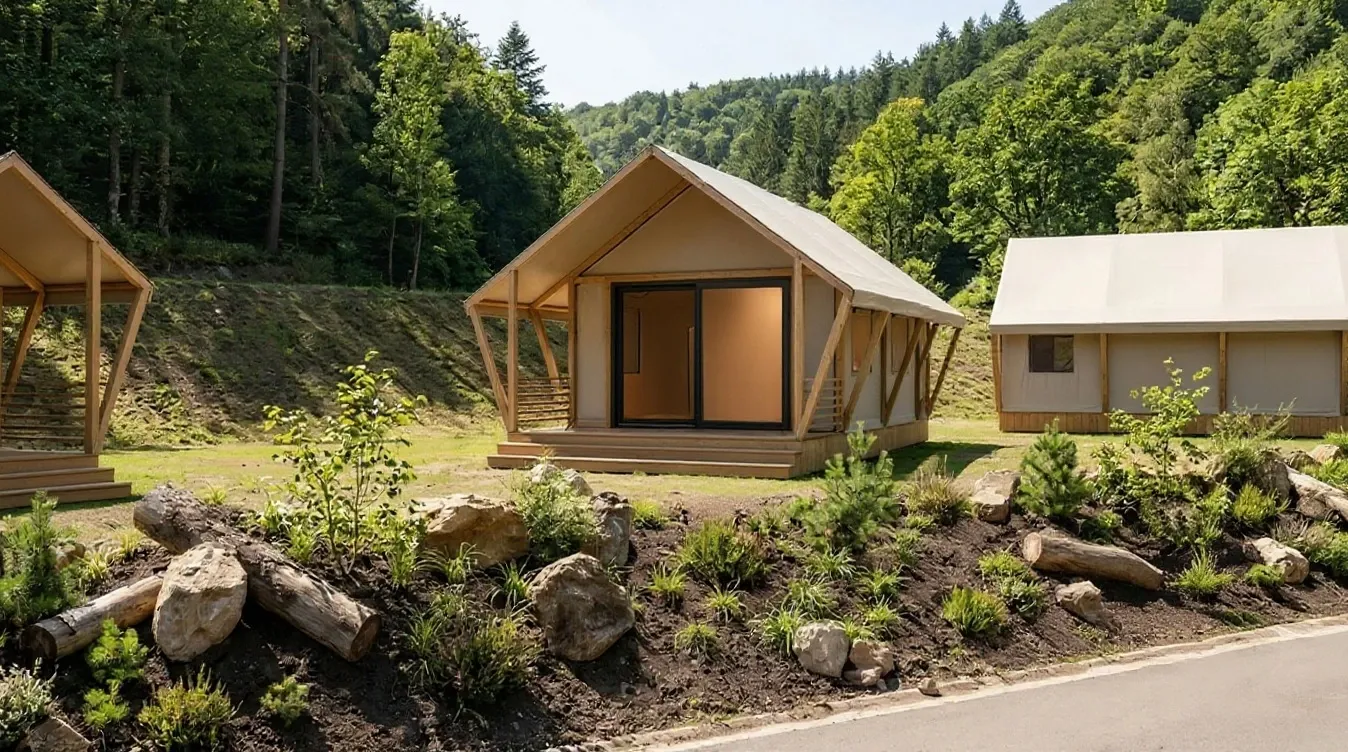 4 persoons glampingtent