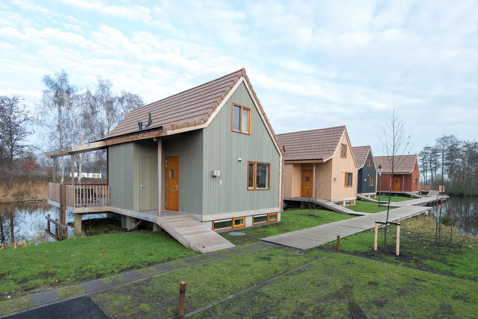 8-persoons waterwoning