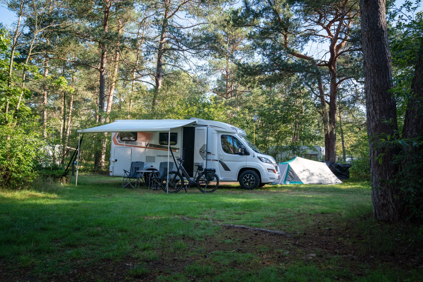 Basis campingplaats