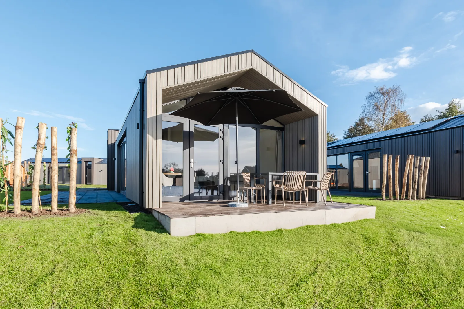4-persoons wellness lodge