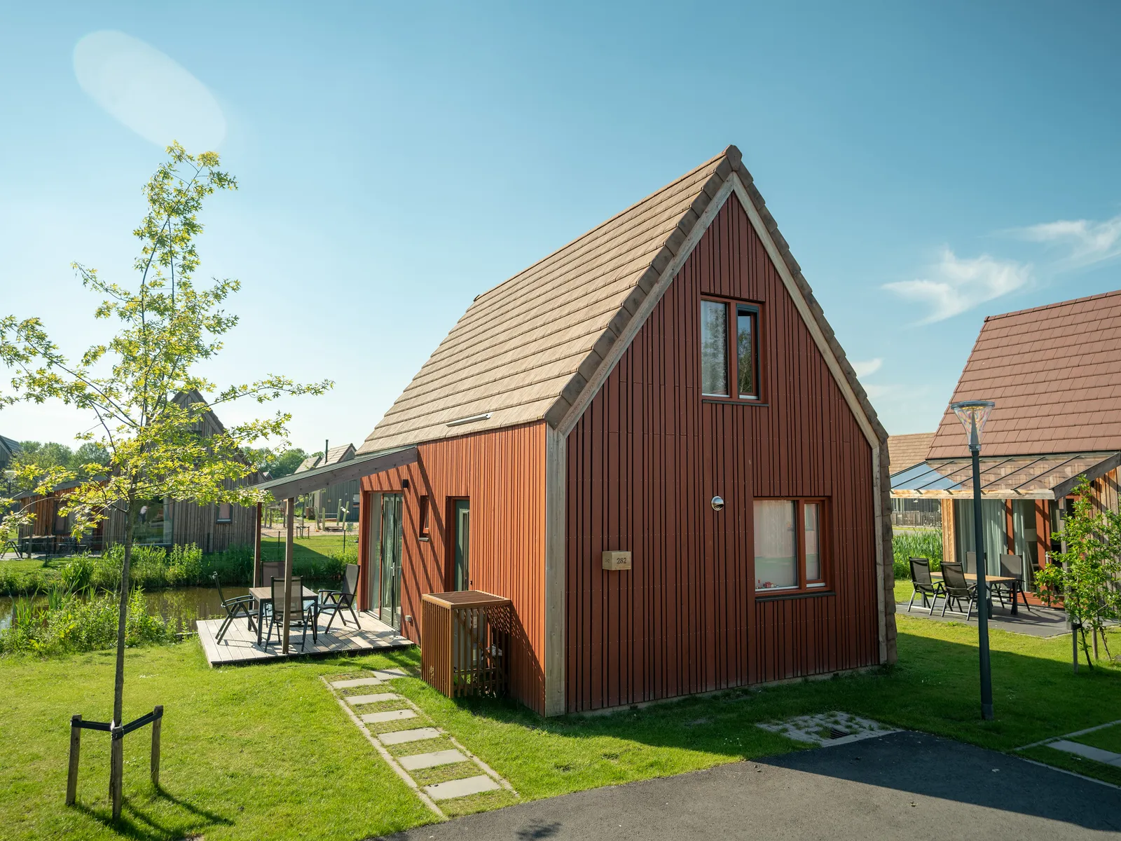 4-persoons waterwoning