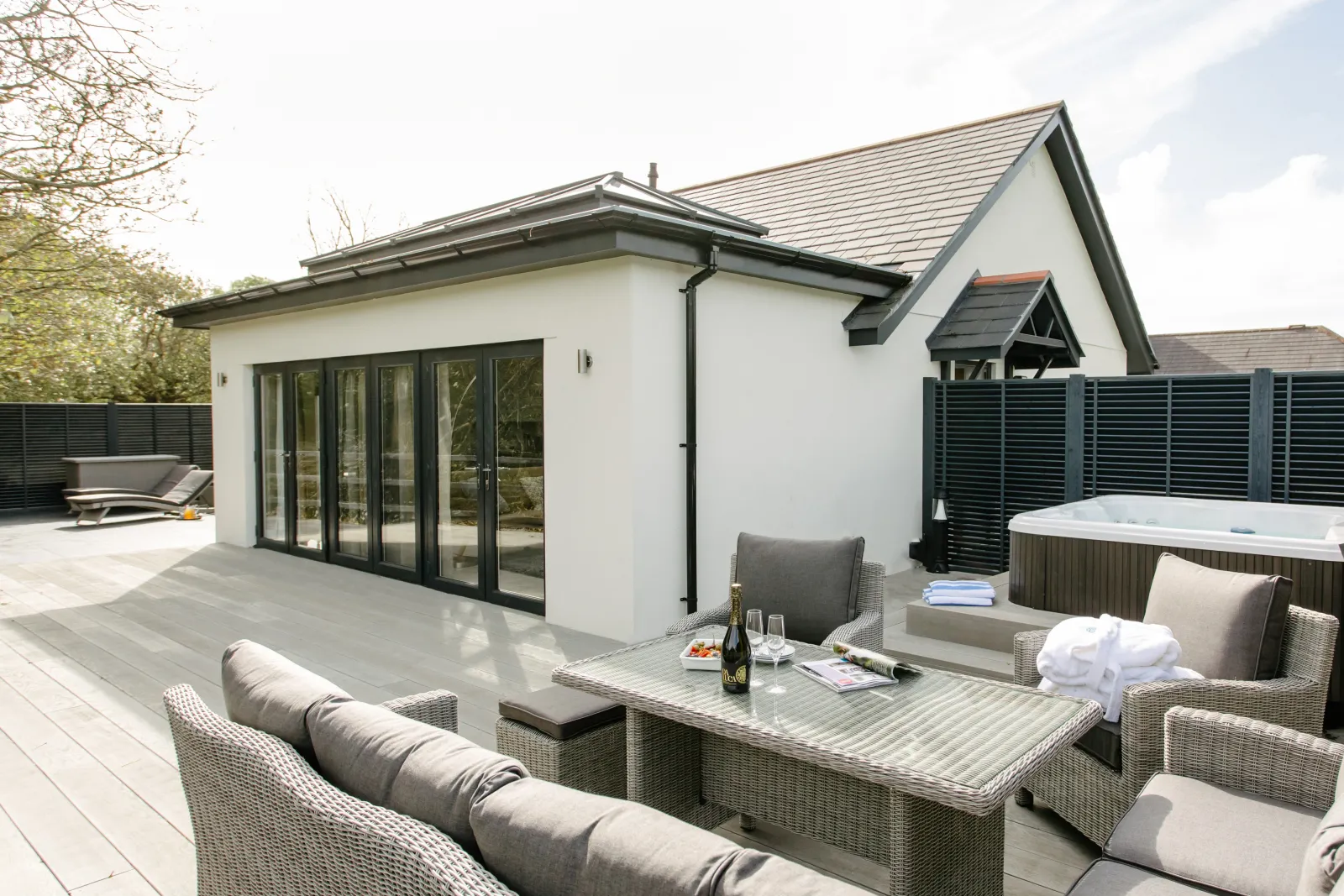 4-persoons lodge - Cornish Lodge Spa