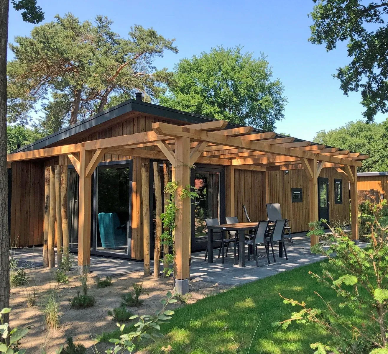 Heide Lodge Eco 5 personen met Hottub