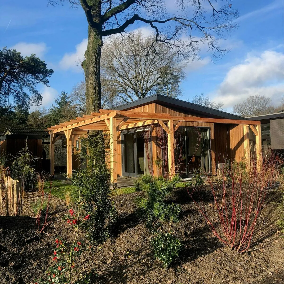Heide Lodge Eco 4 personen met Sauna