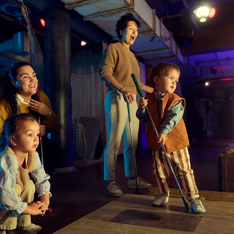 Interactieve Indoor Minigolf